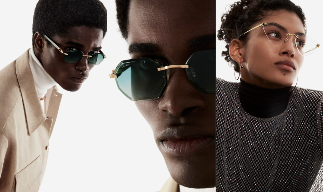 Cartier mannequins avec montures