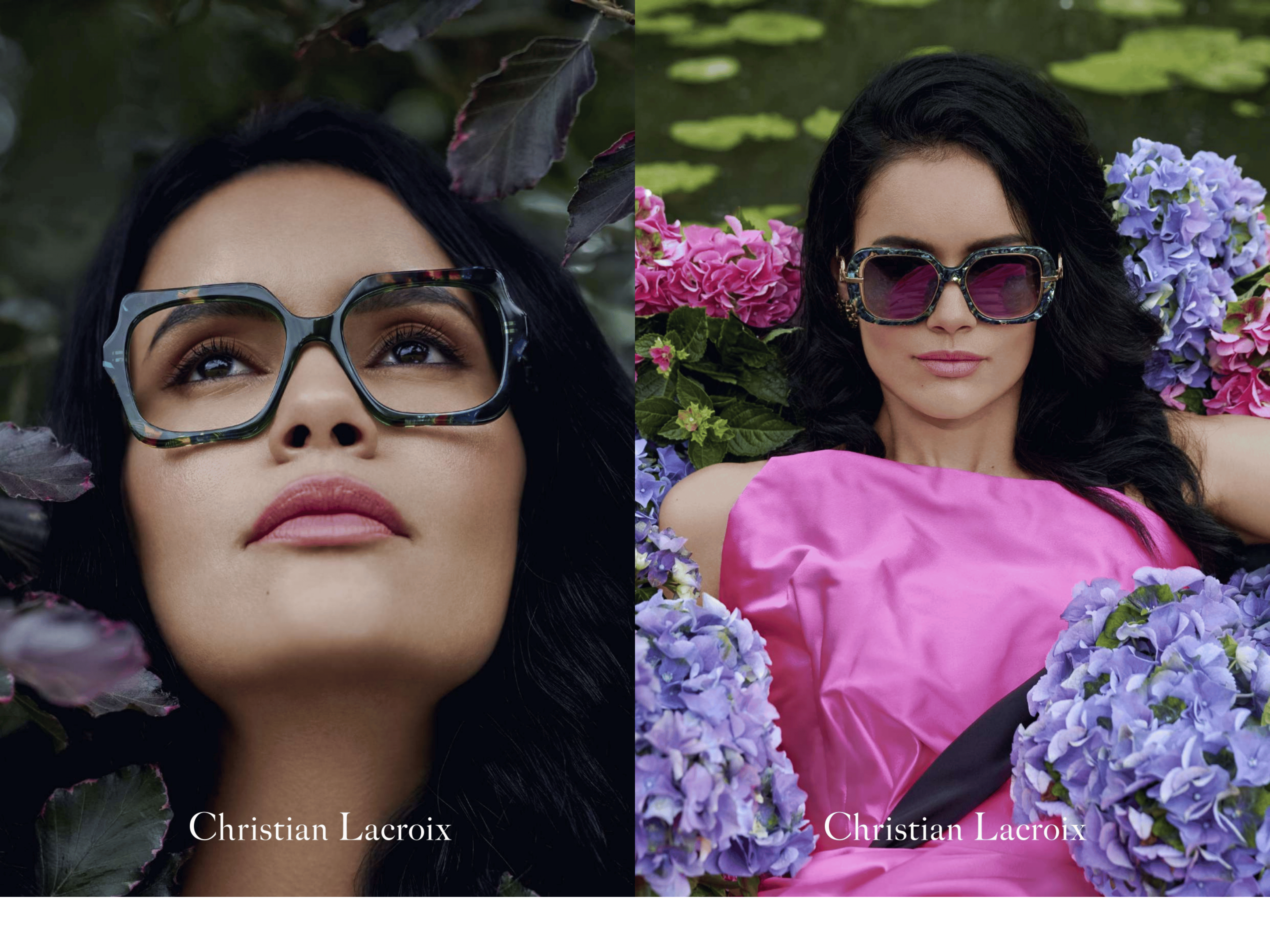 Christian Lacroix mannequins avec montures