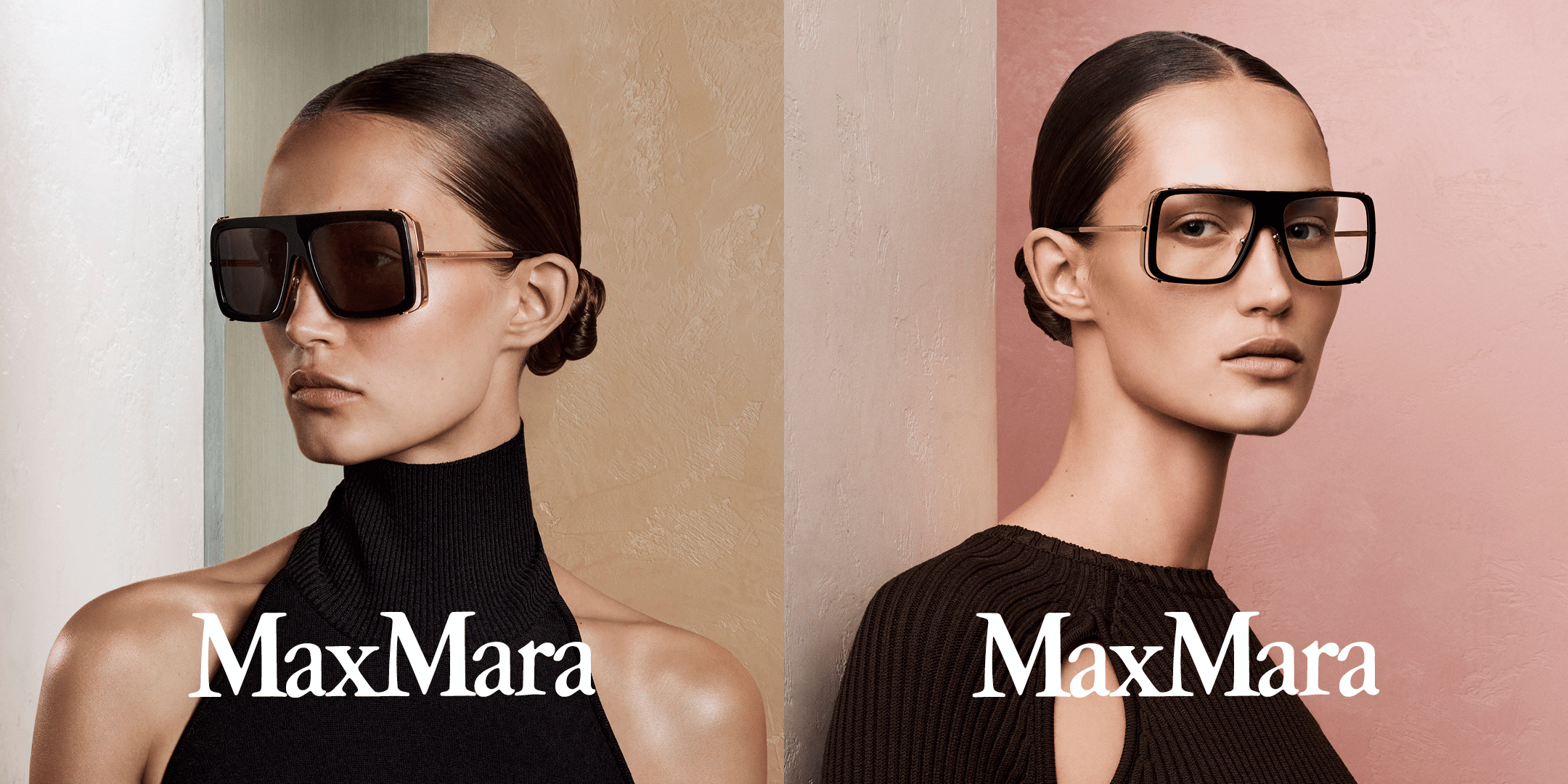 Maxmara mannequin avec des lunettes