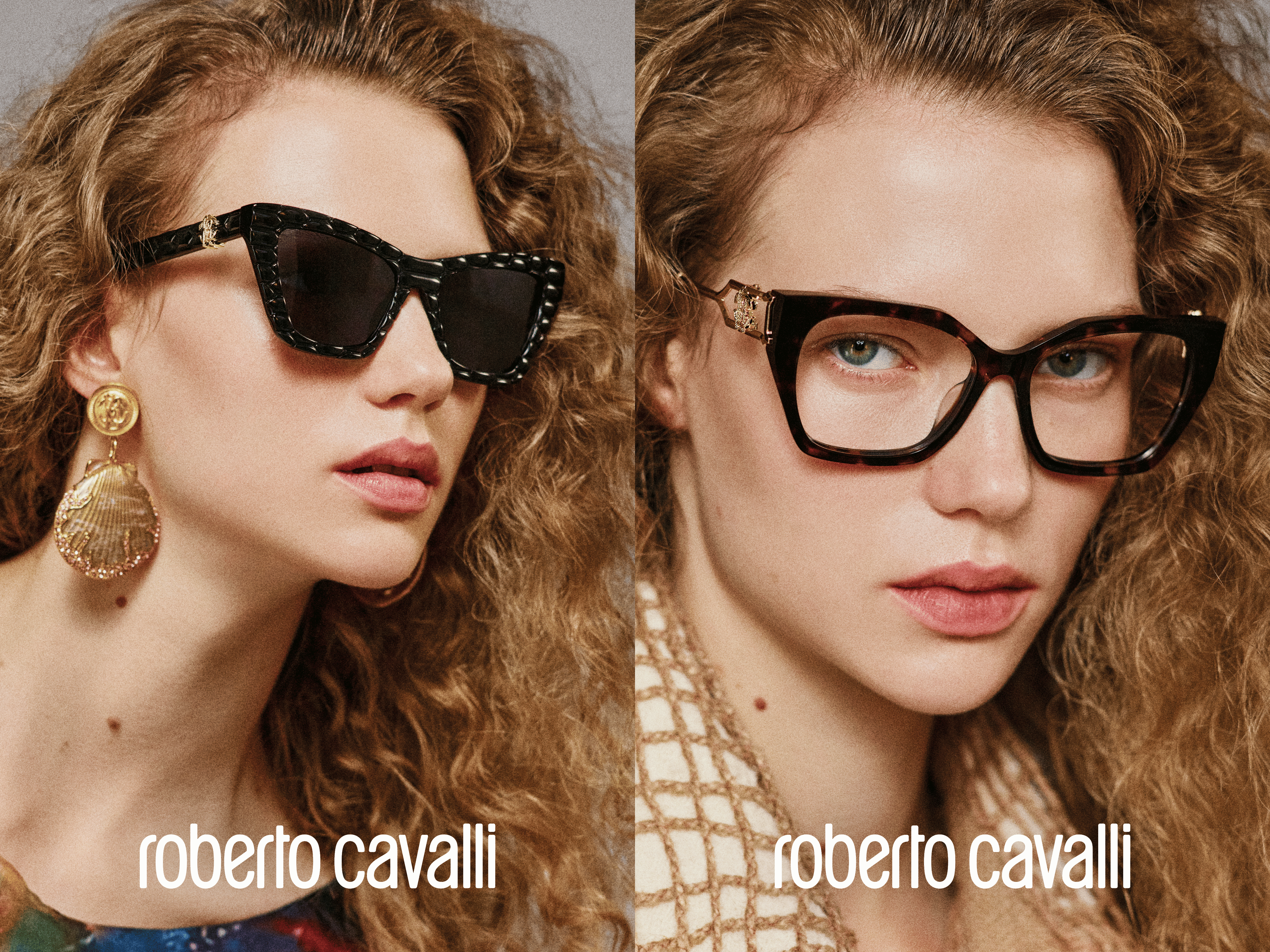 Roberto cavalli mannequin avec montures